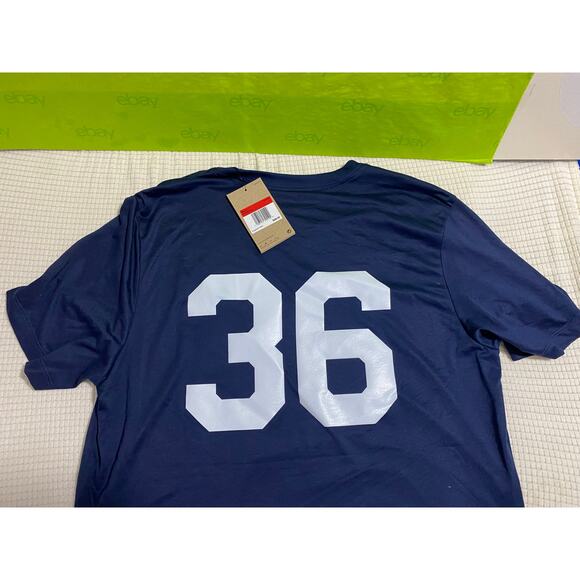 Nike Large Blue Shirt USA Baseball Breakthrough Series Short Sleeve Dri-Fit NWT - Picture 7 of 9